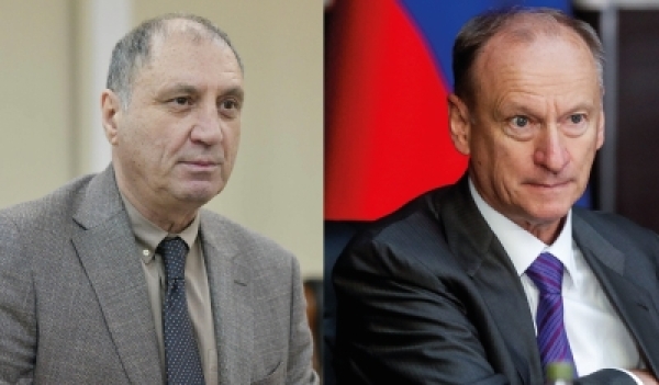 НИКОЛАИ ПАТРУШЕВИ СЕРГЕИ ШАМБЕИ Ҩ-ҲӘЫНҬҚАРРАК РМИЛАҬТӘ ШӘАРҬАДАРА   ИАДҲӘАЛОУ  АЗҴААРАҚӘА  ИРЫЛАЦӘАЖӘЕИТ.