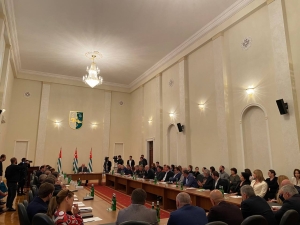 СЕРГЕЙ ПУСТОВАЛОВ НАЗВАЛ ПЕРВООЧЕРЕДНЫЕ ЗАДАЧИ, РЕШЕНИЕ КОТОРЫХ УЛУЧШИТ МОБИЛИЗАЦИОННУЮ ПОДГОТОВКУ В АБХАЗИИ